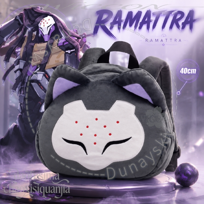 Throw Pillow - RAMATTRA Fanart Anime Śmieszna Duża Twarz