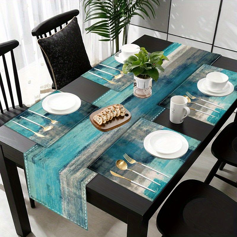 Table Runner - VIKAMA Morandi Abstrakcyjne Podkładki na Stół