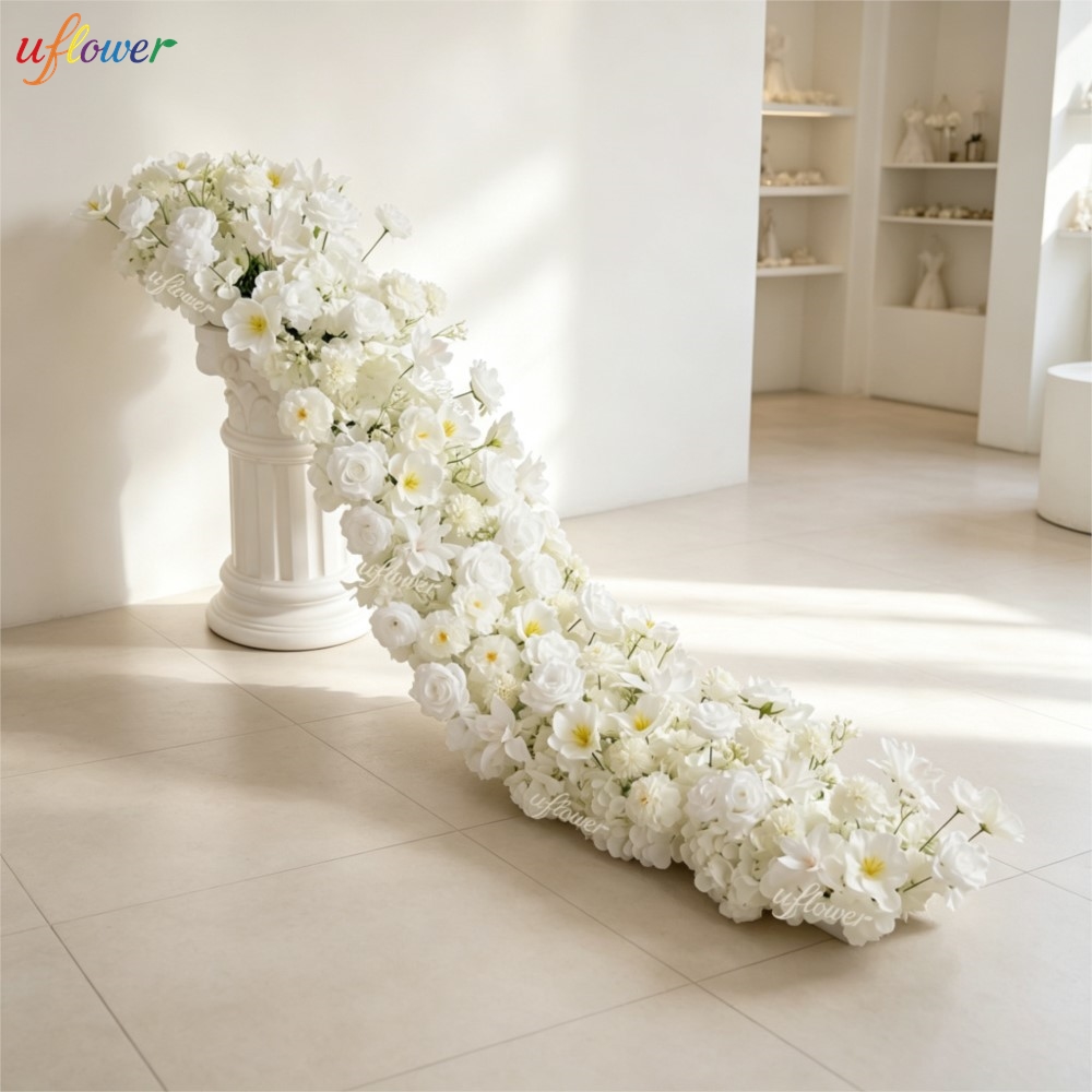 Uflower – sztuczna girlanda z  – Table Runner recenzja i cena