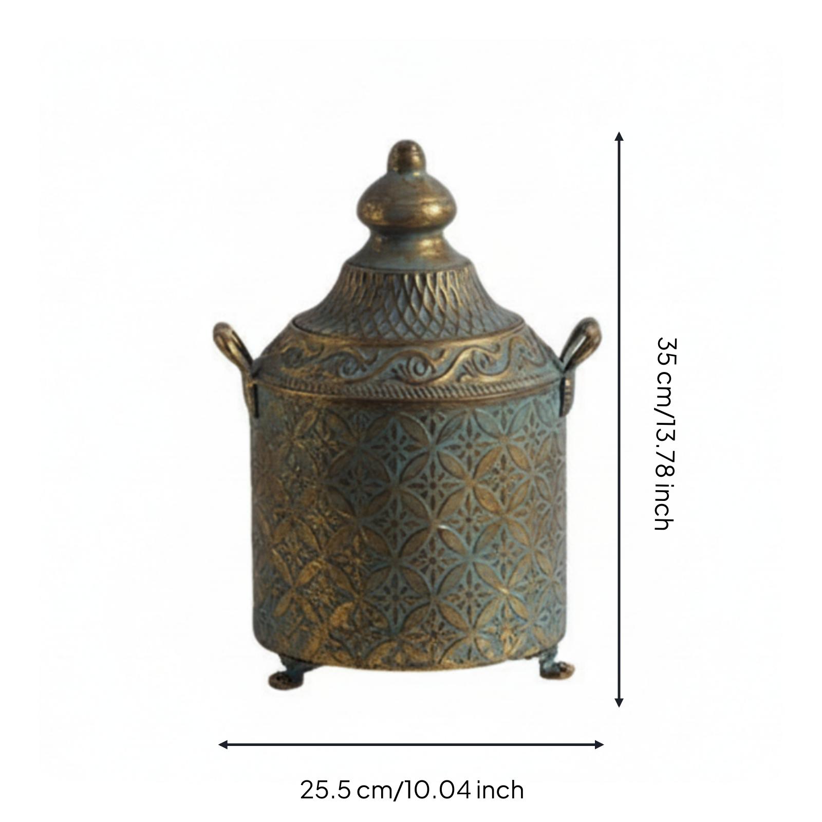 Metalowy wazon dekoracyjny z p – Vase Decor recenzja i cena