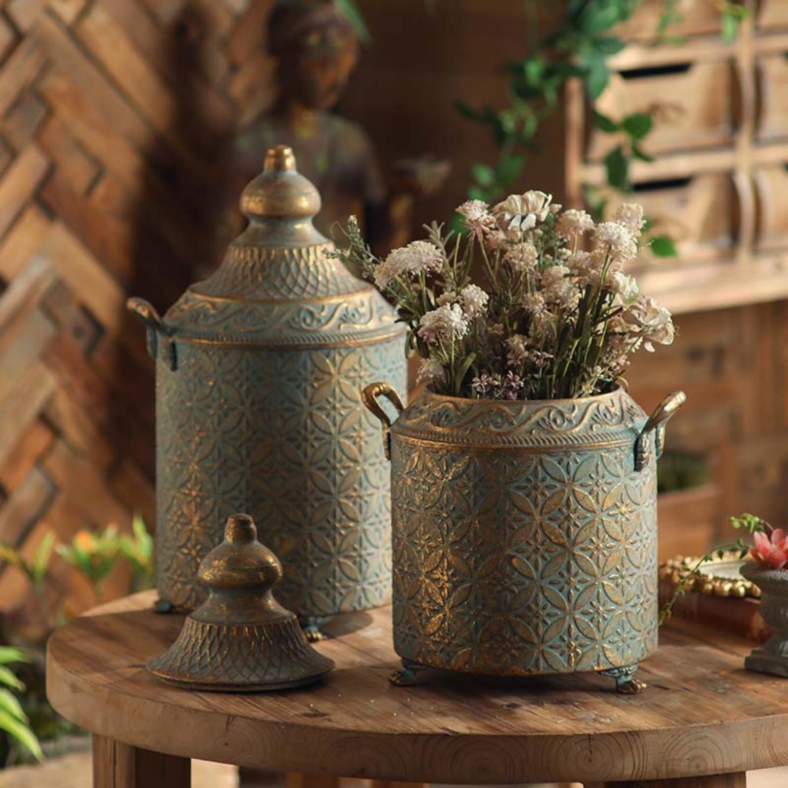Metalowy wazon dekoracyjny z p – Vase Decor recenzja i cena