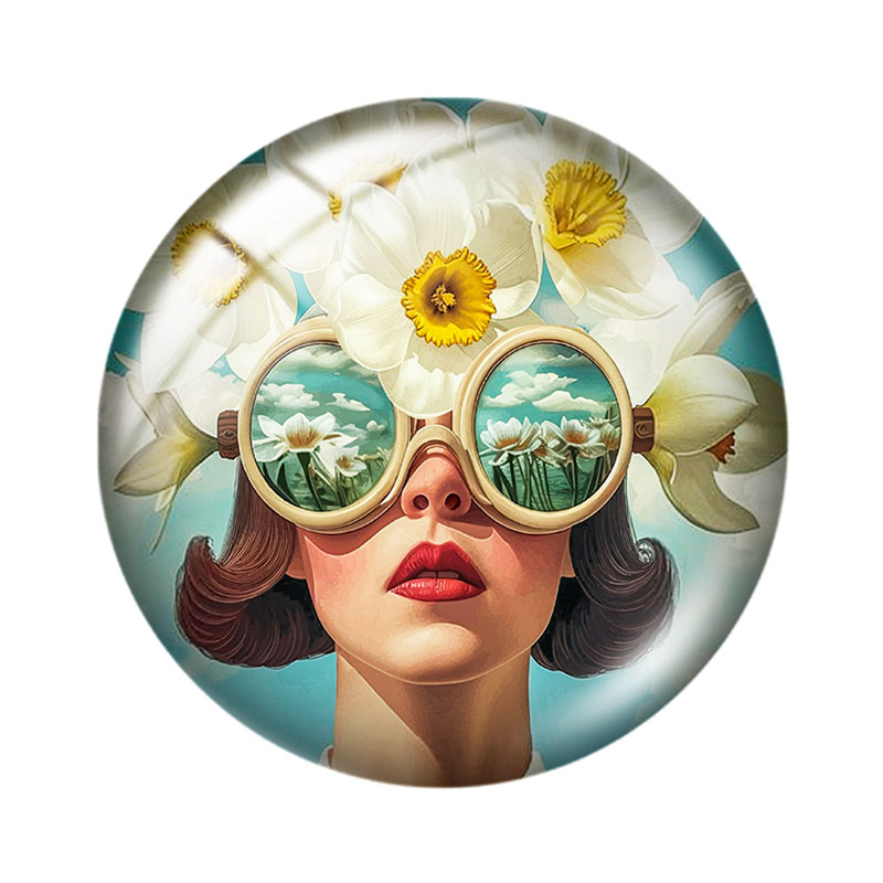 Kaboszony szklane Beauty Girl  – Vase Decor recenzja i cena