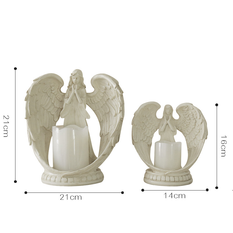 Żywiczny aniołek, elektroniczn – Candle Holder Decor recenzja i cena