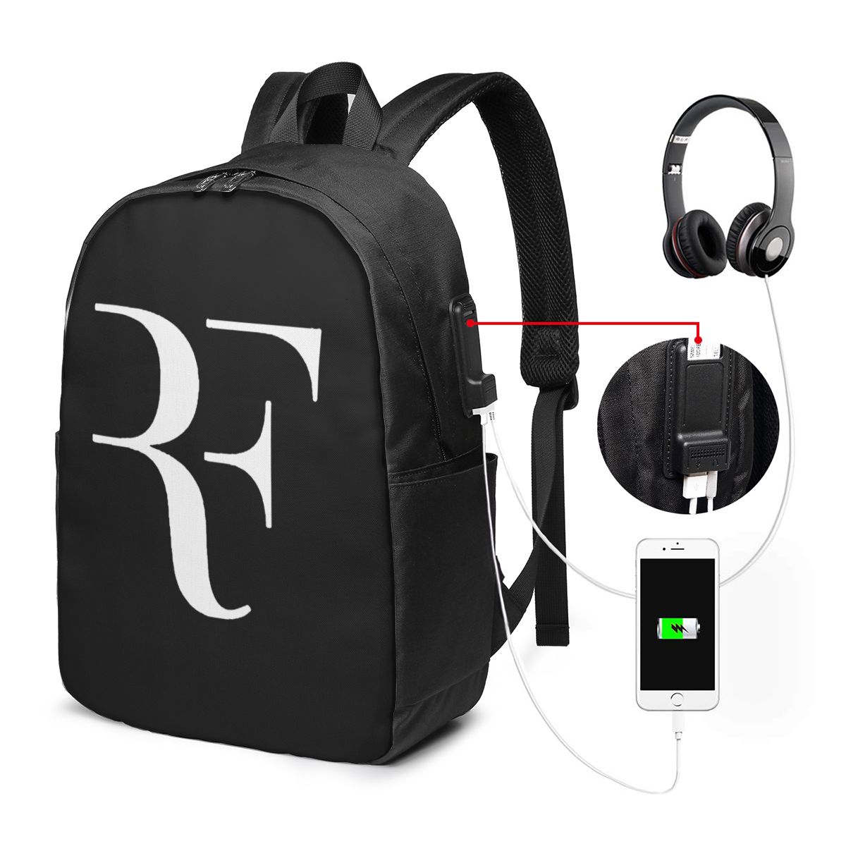 Plecak Roger Federer, torba po – Wall Sticker recenzja i cena