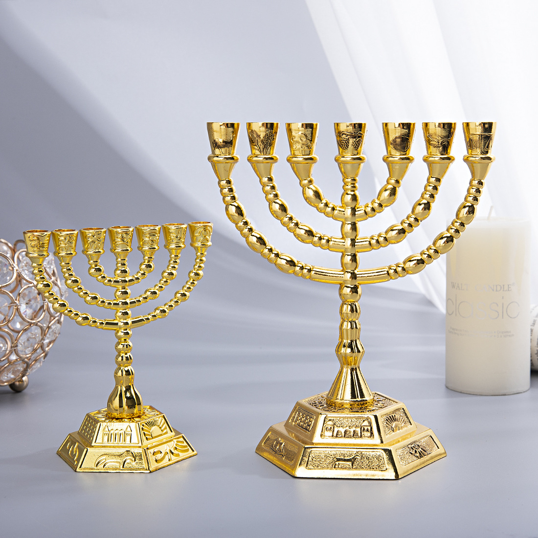 Siedmiogórny Menora Świecznik  – Candle Holder Decor recenzja i cena